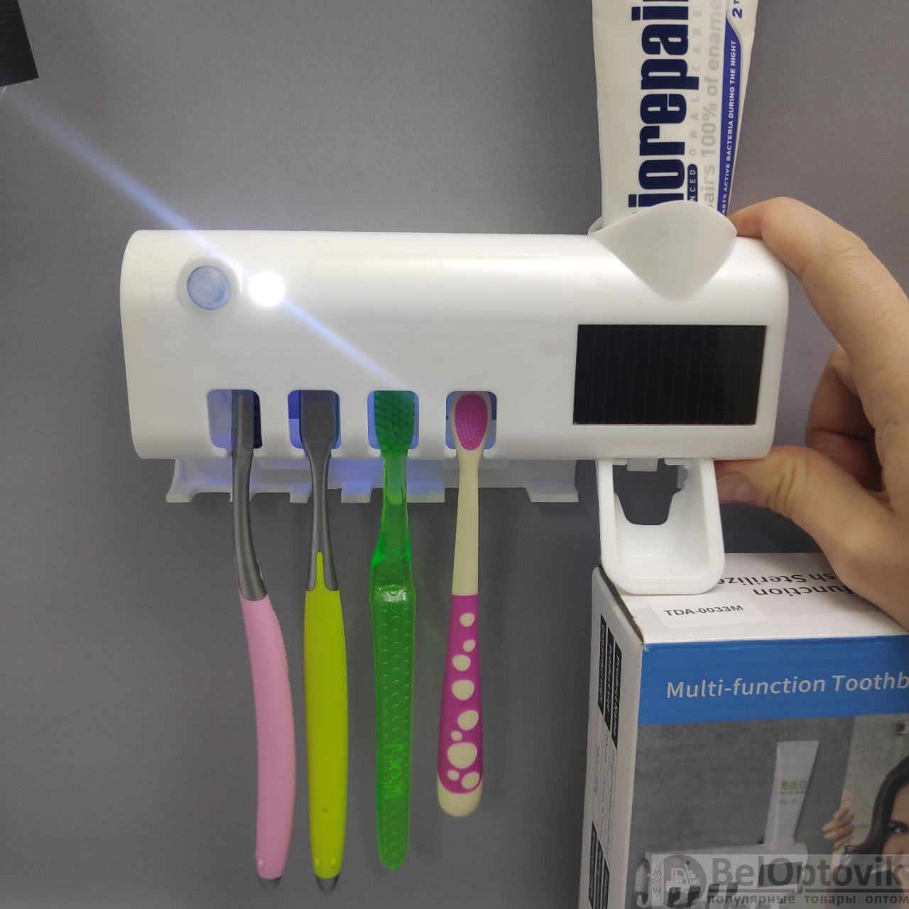 Дезинфицирующий держатель для зубных щеток Xiaomi Oclean S1 Smart UVC Toothbrush Sanitizer | Imag63